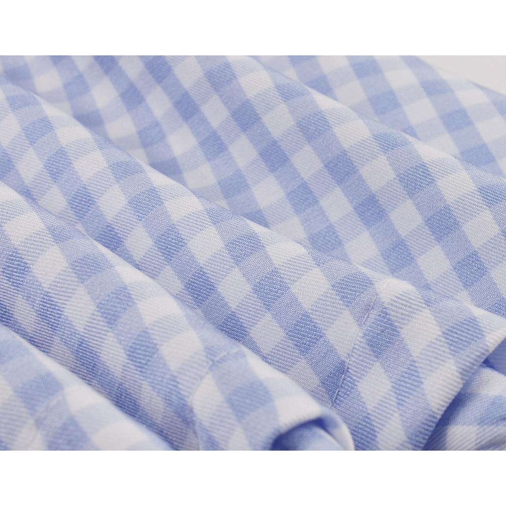 GMXIA Women's Hepburn Style Contrast Color Lapel Vintage Slim Lace-up Plaid Swing Mid-length Dress