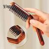 Travel Detangling Brush 1/2/3Pcs Boar Bristle Foldable Hair Brush, Men Women Pocket Size Grooming Comb Styling Portable for All Types Compact Tool