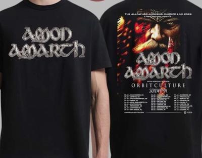 Amon Amarth Europa und UK 2026 The Allfather Awakens Tour T-Shirt Unisex T-Shirt