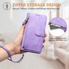 Wireless Charging Lanyard Leather Phone Case for Google Pixel 10 Pro XL 9 9A 8 8A 7 7A 6 6A 5 5A Zipper Wallet Card Flip Cover