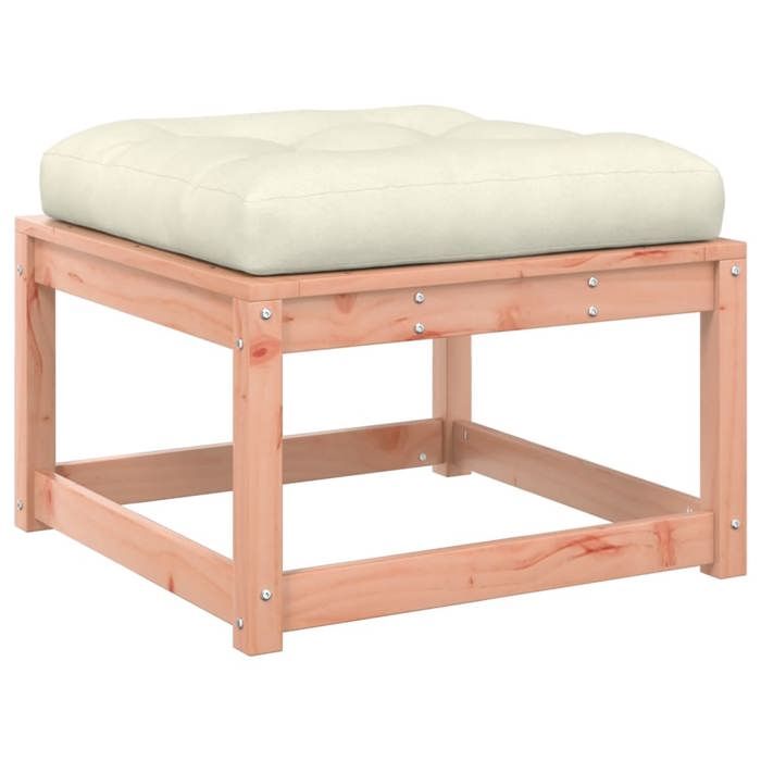 VidaXL Garden Footrest with Cushions, Pallet Pouf, Terrace Coffee Table, Modular Living Room Furniture Balcony, Wood 844702