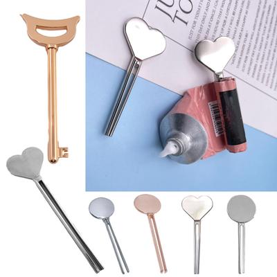 Manual Toothpaste Extruder Easy To Operate Tube Squeezer Round Heart Shape Universal
