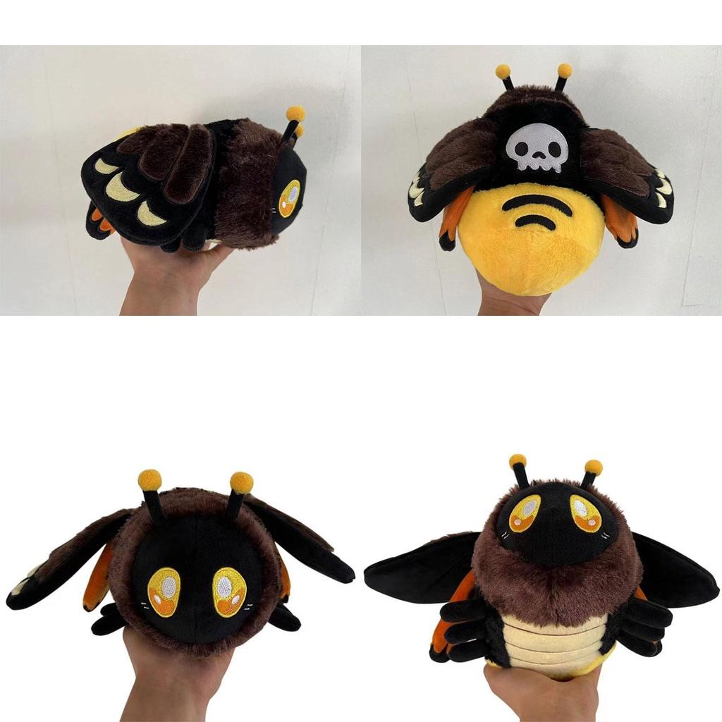 Death's Head Hawkmoth Plush Toy Crystal Ultra Soft 23cm Non-cartoon Animal Design
