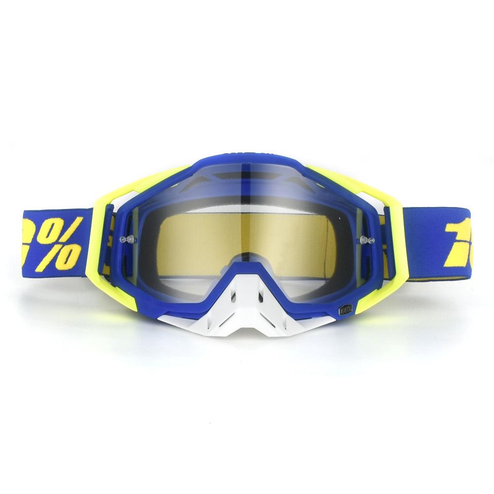 Motorcycle Goggles Color Off-road Helmet Goggles Windproof Sand Riding Glasses Ski Goggles