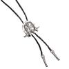 Vintage Bolo Tie Rodeo Slips Lær Bolo Tie Kjede Ku Skalle Bolo Tie for Menns Rodeo Halsbekledning