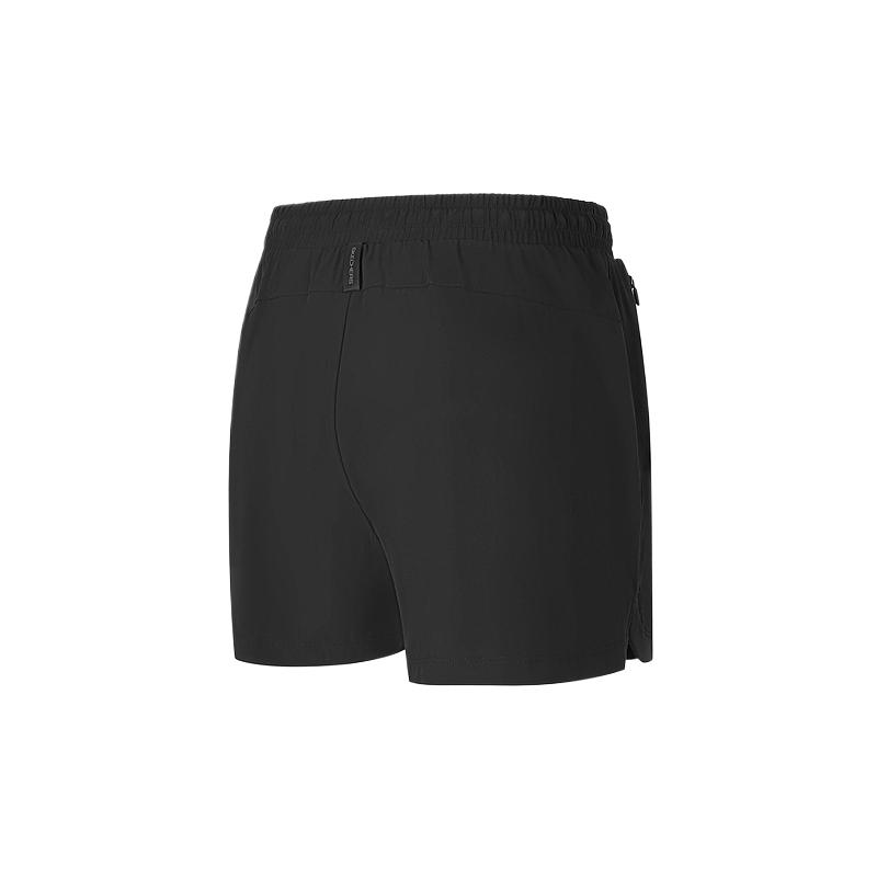 Skechers Comfortable Sports Series Soft Casual Shorts Women Shorts Carbon-Black P225W032-0018