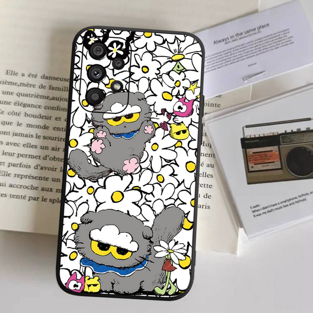 Z-Zoa Cat Fashion Phone Case For Samsung A 52 53 21 32 13 12 71 31 51 40 72 73 70 22 42 50 30 20 21 Shell