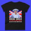 1926-2022 Queen Elizabeth II Womens T-Shirt Mens Tops Tees Unisex
