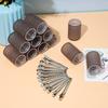 Self Grip Hair Rollers With Duckbill Clips For Bangs And Root Volume, Reusable Curling Tools For Daily Home Hair Styling