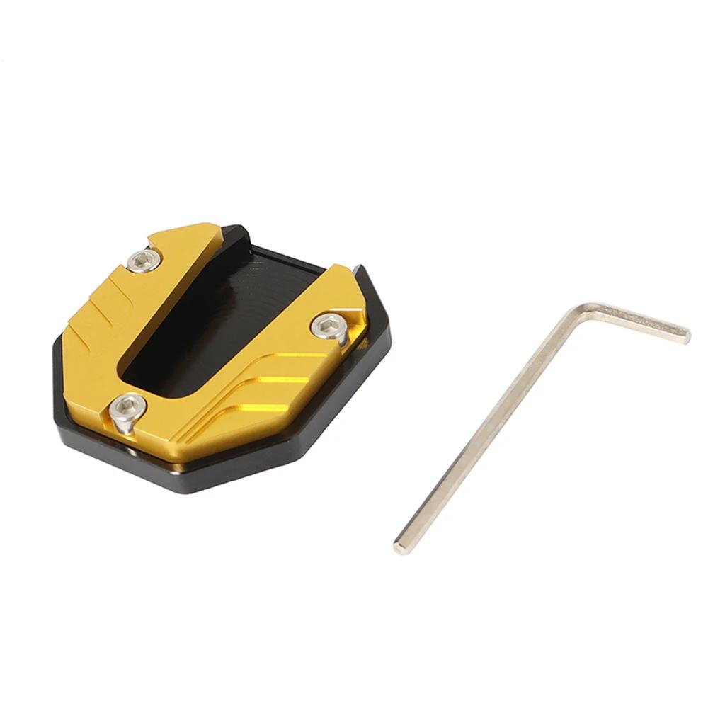 5 Colors Motorcycle Bike Kickstand Extender Foot Side Stand Extension Foot Pad Support Plate Motorbike Accessories Universal
