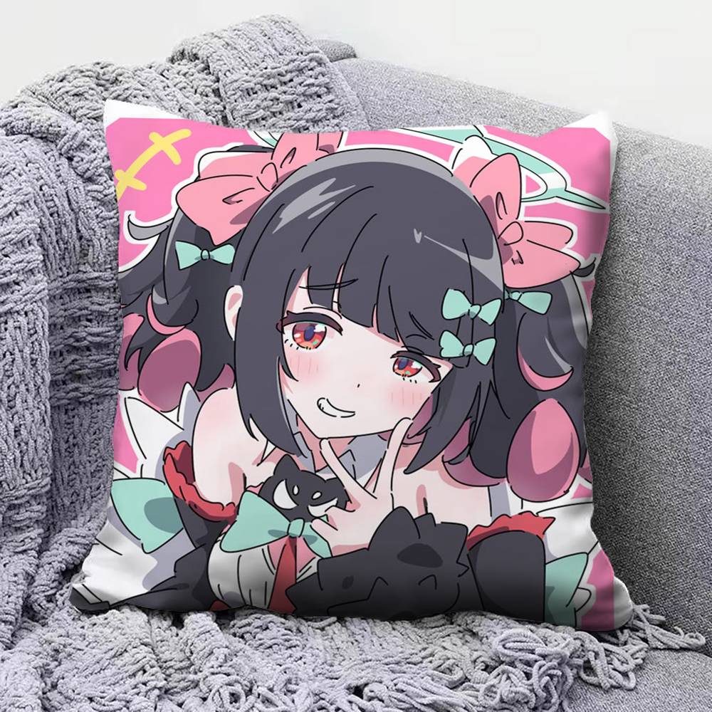 nangong yu Aria Sunna ZZZ zenless zone zero Pillow Covers Home Sofa Cushion Covers and Aecorative Custom