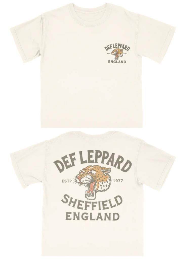 2026 Britische Hard Rock Band Def Leppard Grafikdruck T-Shirt Damen Herren Locker Lässig Oversized Oberteil Rundhals Baumwolle Weich Sommer Neues T-Shirt Kurzarm