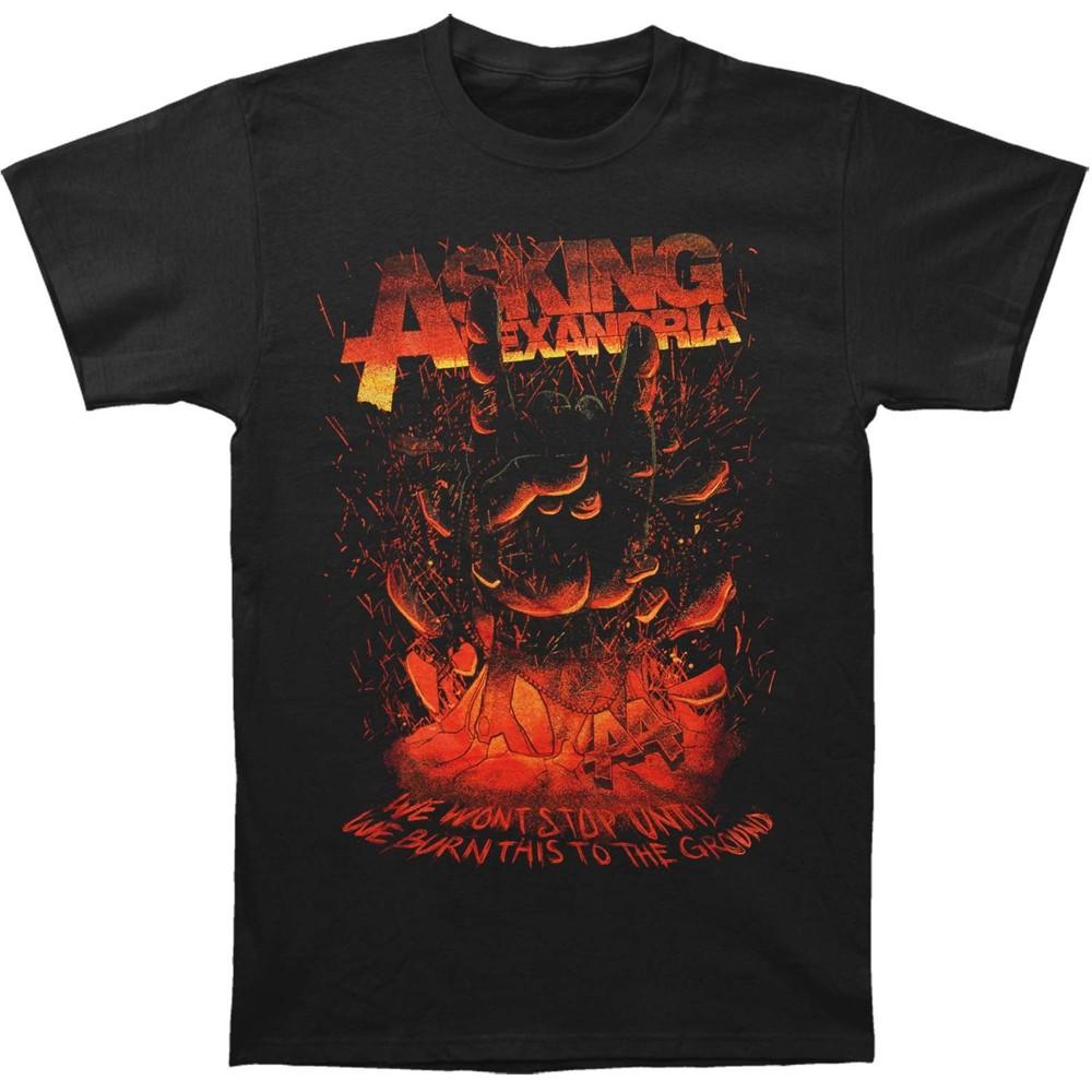 

Asking Alexandria Metal Hand T-shirt XX-Large Black Unisex T-Shirt M