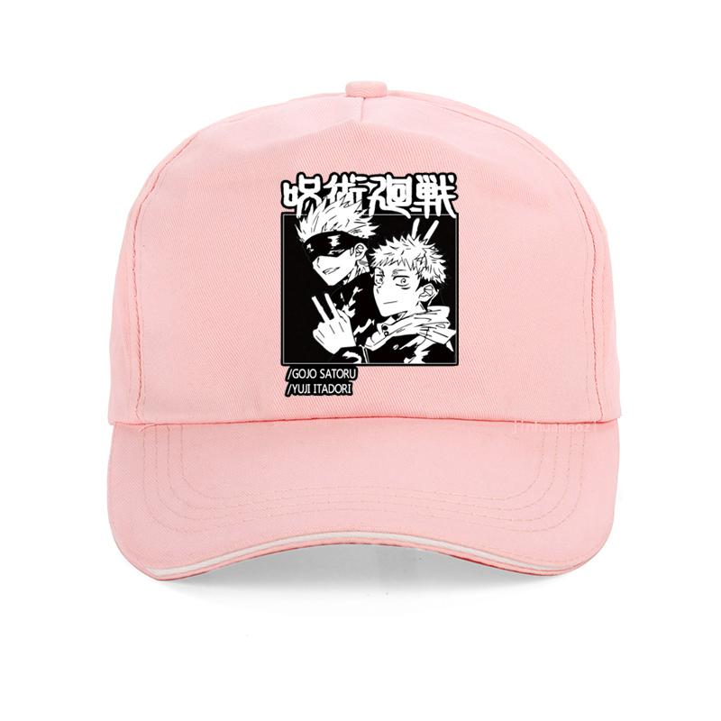 Anime Gojo Satoru Hat Fashion Men Jujutsu Kaisen Baseball Cap Summer Unisex Casual Jujutsu Kaisen Adjustable Snapback Hats