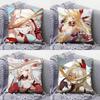 Genshin Impact Alice Pillow Covers Home Sofa Cushion Covers and Aecorative Custom