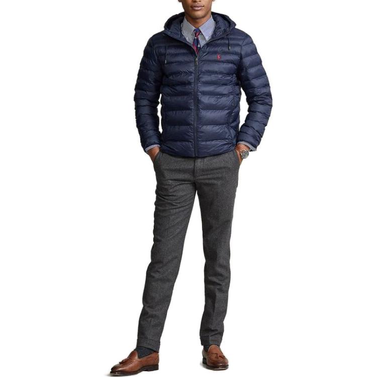 Polo Ralph Lauren FW23 Puffer Jacket Men's Marine Blue MNPOOTW16021129-410