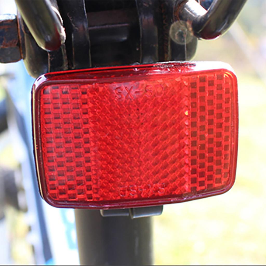 Bicycles Front and Rear Reflectors Bicycles Wheel Spoke Reflectors Bike Safety Reflection Plate for Mountain Bike Wheels