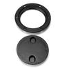 4in Round Deck Plate Access Inspection Hatch Cover UVResistant for Marine Yacht Fishing Boat RV