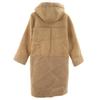 Mila Owen Fake Mouton Duffel coat beige Women Used