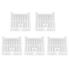 5Pcs Queen Bee Catcher Cage Plastic Queen Rearing Transport Cage Tool Beekeeping Accessory