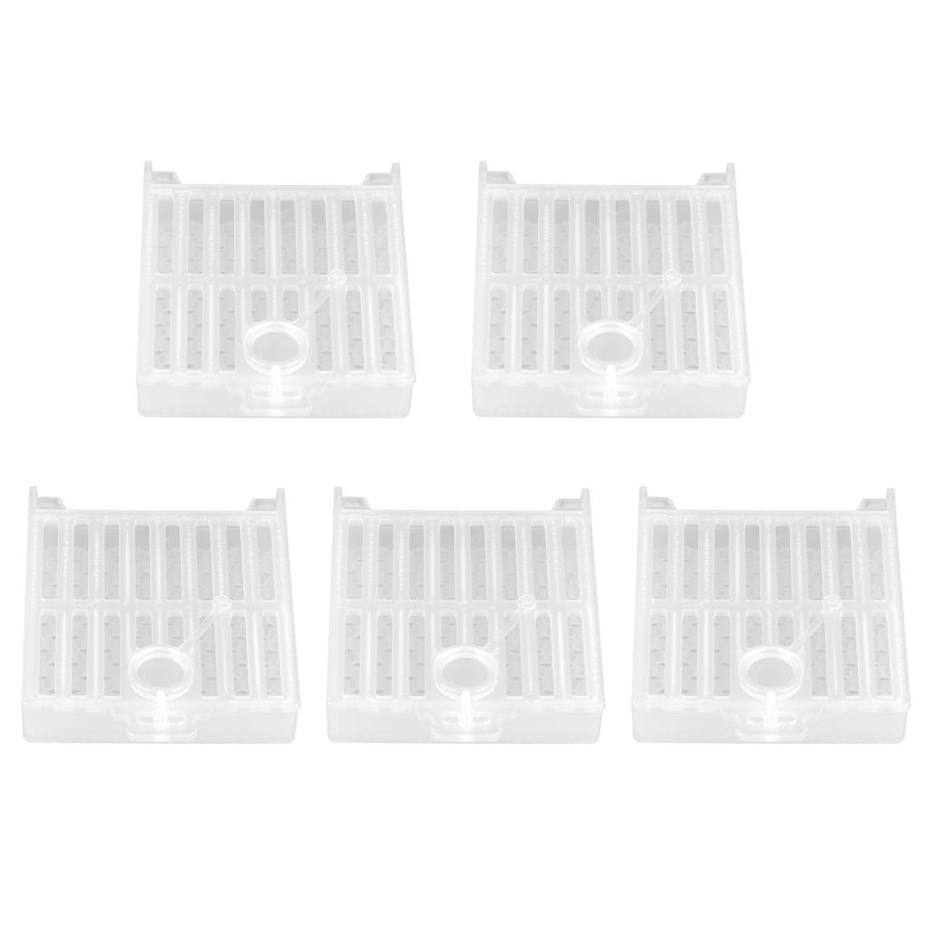 5Pcs Queen Bee Catcher Cage Plastic Queen Rearing Transport Cage Tool Beekeeping Accessory