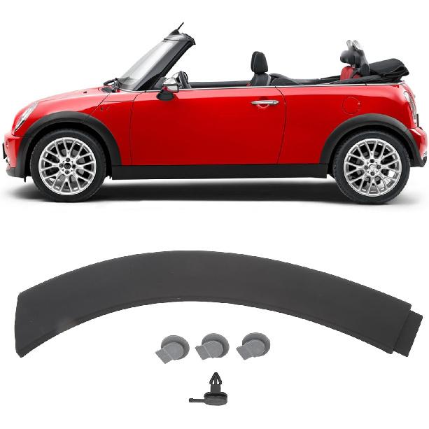 Wheel Mudguard Arch Cover Replacement for R50 R53 R52 Scratch Sporty Front Hood Wheel Arch Trim (Left Front 51131505867) Left Rear 51131505865