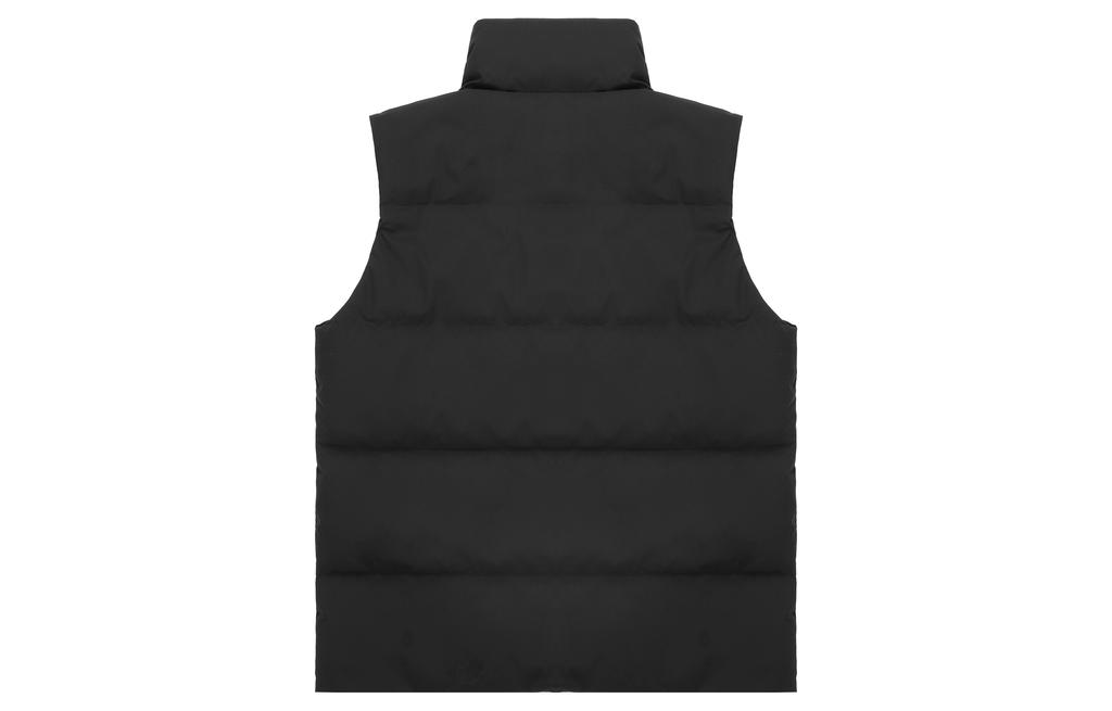 New Balance Down Vests Unisex Black Stand Collar Moderate Other AMV14310-BK