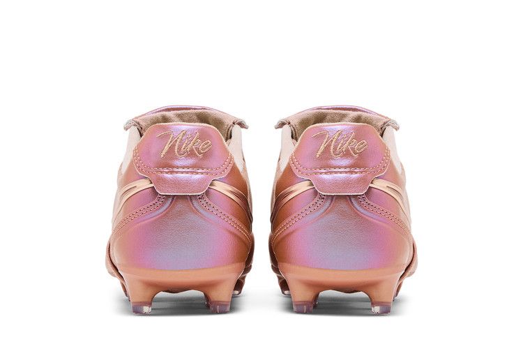 Nike Tiempo Ligera Pro FG LE Metalická červená Bronzová Růžové zlato