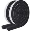 32M Self-Adhesive Foam Window Sealing Strip Weather Stripping Door Resilience Seal Tape Soundproof Windproof Insulation Strips
