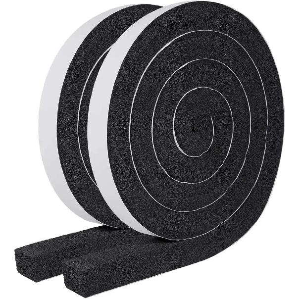 32M Self-Adhesive Foam Window Sealing Strip Weather Stripping Door Resilience Seal Tape Soundproof Windproof Insulation Strips