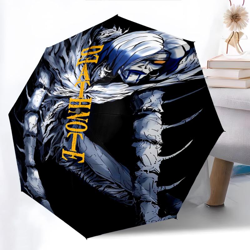 Shadows Power: Tale Destiny Folding Umbrella Suitable for All Seasons Durable Sun Umbrella Umbrella Travel