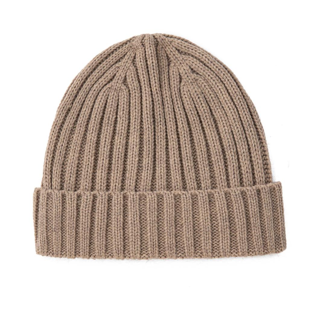 Unisex Wool Blend Beanie: Warm, Thick, Ear-Protective Knit Hat for Autumn and Winter Outdoor Wear