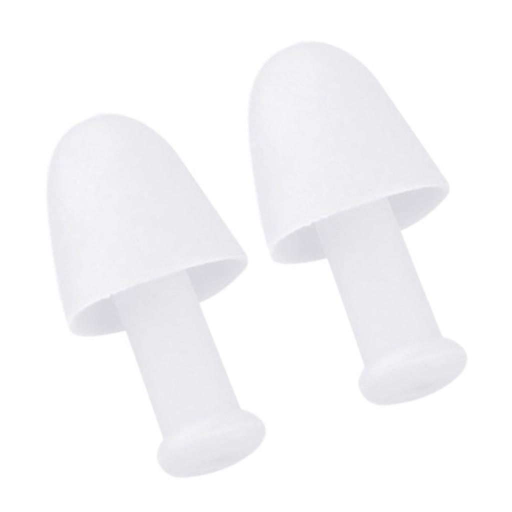 1Pair Reusable Waterproof Soft Silicone Earplugs Noise Reduction Sleeping Ear Plugs for Swimming Surfing Snorkeling