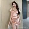 Sexy Summer Suspender Skirt, New Dress, Off-shoulder Tight, Spice Girl, Thin, Low-cut Temperament, Hip-wrapped Skirt, Short Women