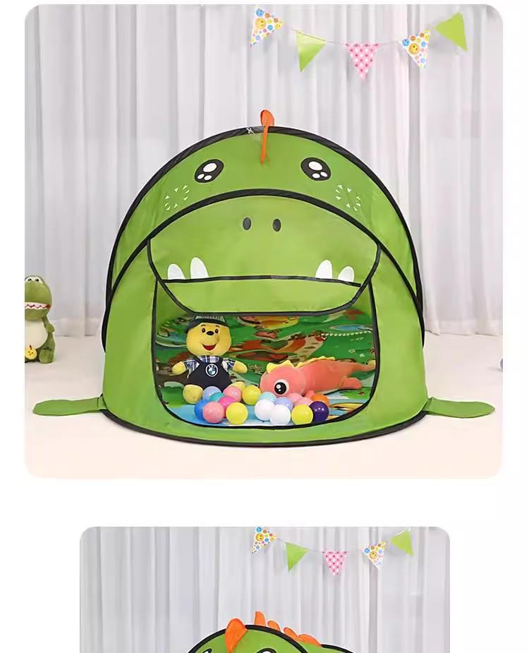 New Model Kids' Quick-Open Sunshade Tent: Portable & Folding for Indoor/Outdoor Use