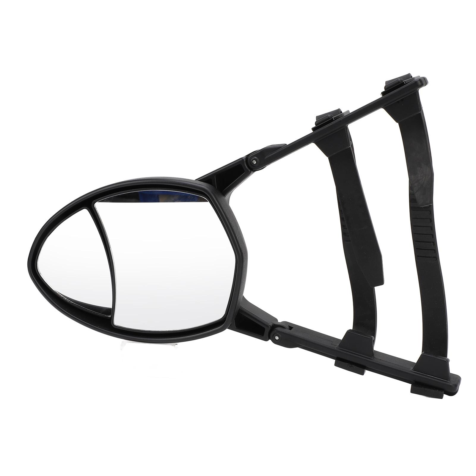 

Зеркала для буксировки с креплением на зажимах, регулируемые на 360 градусов, универсальные зеркала для буксировки для большинства транспортных средств, легковых автомобилей, грузовиков