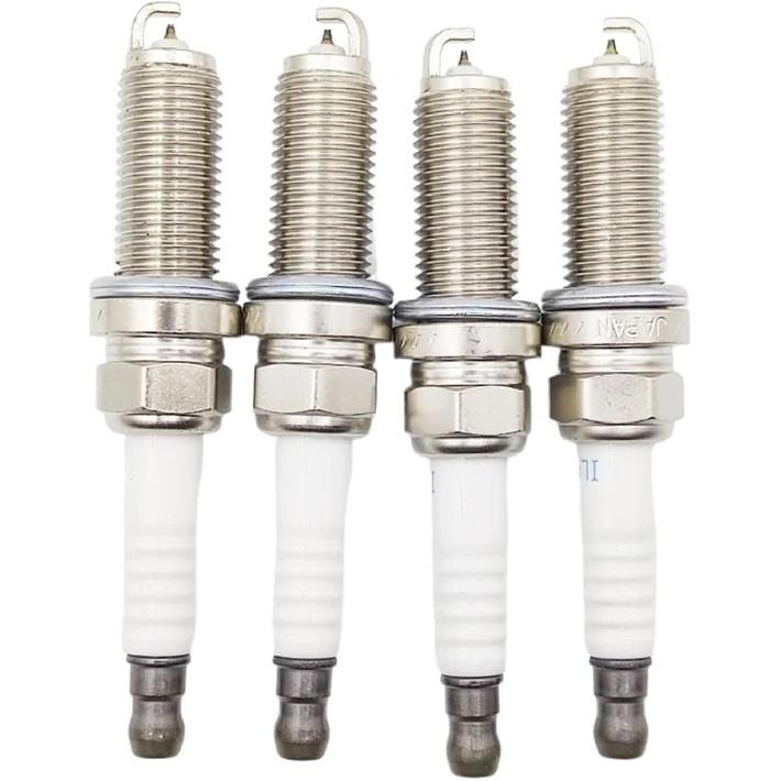Spark Plugs 4PCS PE5R-18-110 PE21-18-110 Iridium Spark Plug Compatible With Mazda 3 6 CX-3 CX-5 MX-5 2.0/2.5L Miata PE5R18110 ILKAR7L11 94124