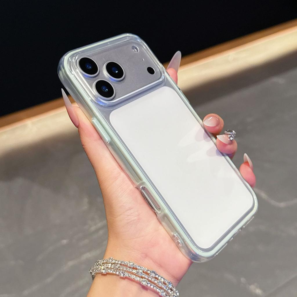 For IPhone 17 ProMax Dual Color 2-in-1 Phone Case for Apple 16 Anti Drop 15 Transparent Protective Cover