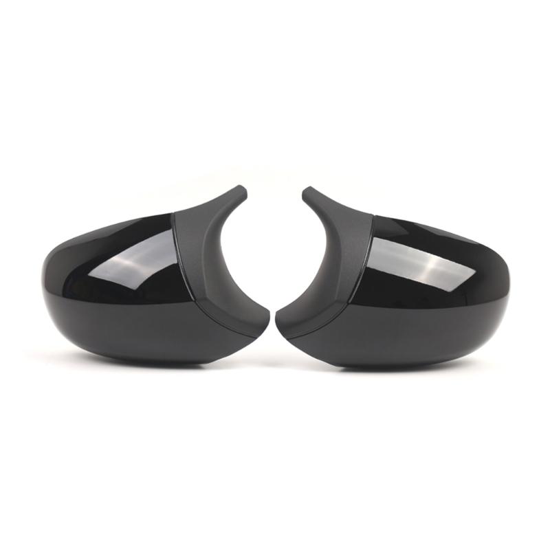 

Bullhorn Design Side Mirror Cover 51167205291 51167205292 Plastic Replacements Mirror Housing for E90 E91 E92 E93 1