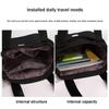 Ladies Tote Bags Nylon Female Hand Bag Multi-Pockets Large Capacity Casual Fashion Portable Simple Elegant for Weekend Vacation