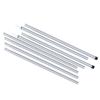 8PCS Portable Steel Corrosion Resistant Folding Adjustable Awning Rod Outdoor Sandbeach Tent Support Pole Accessory2M