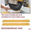 Multifunction 12Pcs Zero Gapwoodworking Tape,For More Accurate Cuts On Miter Saw, Zero Clearance Insert For Positioning Wood Cut