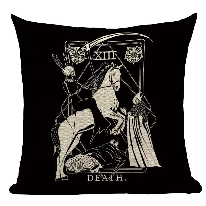 

Black Halloween Fun Mexican Skull Print Pattern Sofa Modern Cushion Cover Pillowcase Home Decor Party Car Bedding 16x16Inch