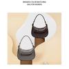 Borsa a mano Premium Sense Niche da donna, a tracolla singola, da ascella, alla moda, intrecciata a mano