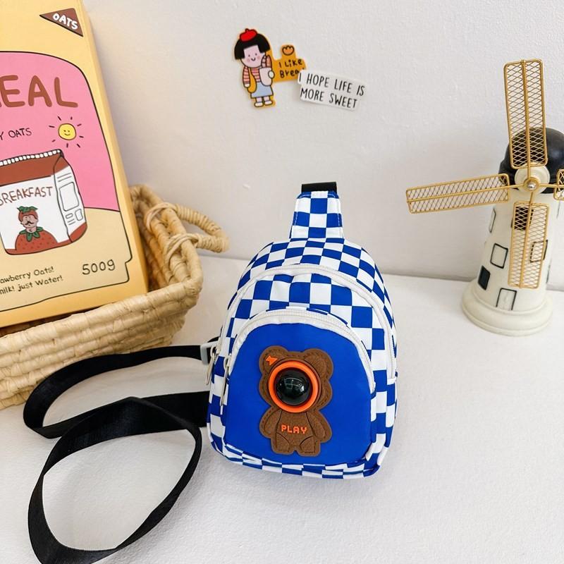 Stylish And Cute Bright Light Bear Children's Backpack For Boys And Girls In Various Colors