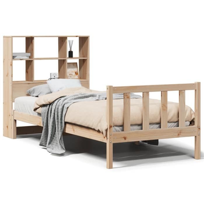 VidaXL Bunk Bed Without Mattress 90x200 Cm Solid Pine Wood 3321698