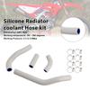 Silicone Radiator Coolant Hose Kit Fit For Honda CRF450R RX RWE 21-25 White