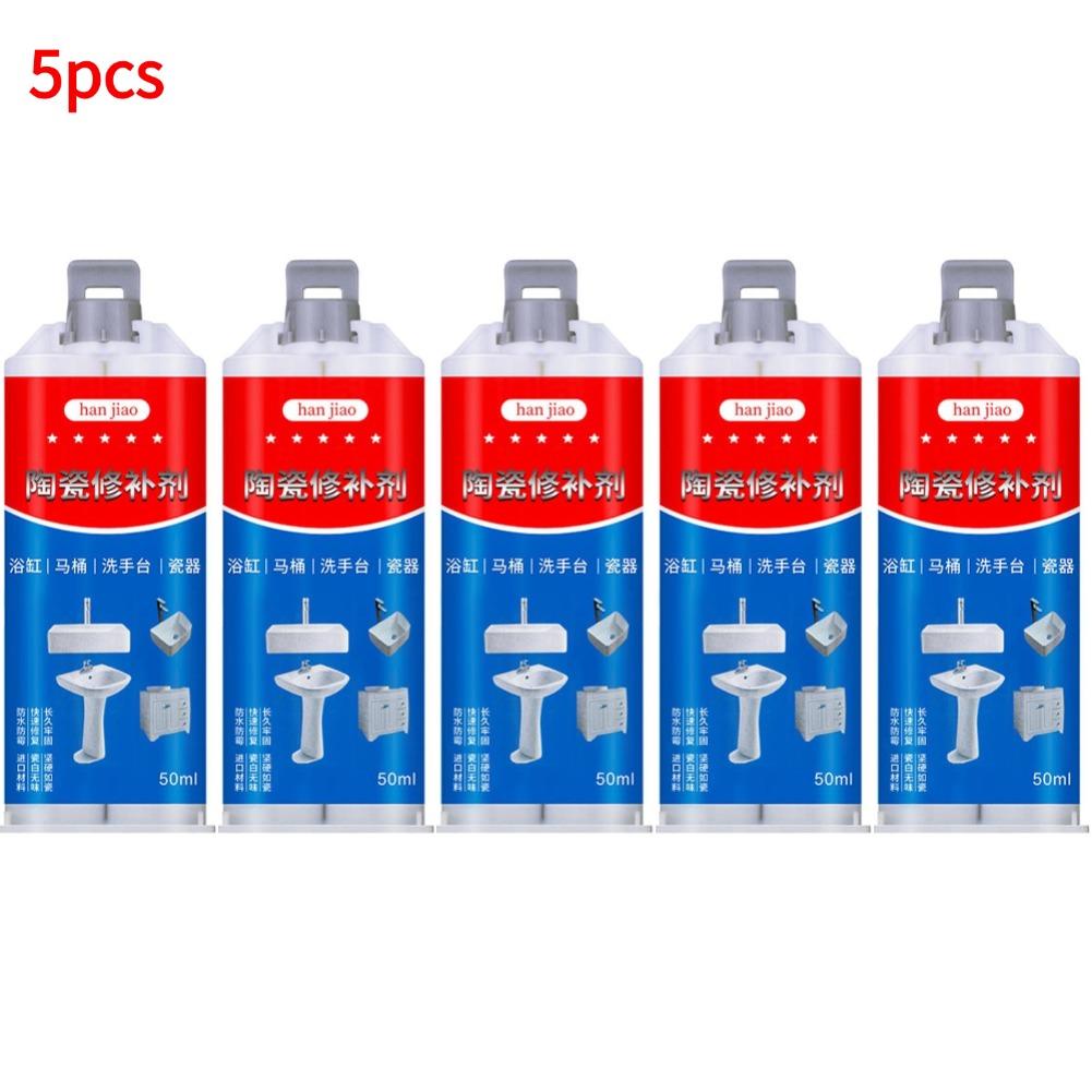 Tile Ceramic Glaze Repair Paste Fix Tub Chips Sink Cracks With Super Adhesion For Porcelain Ceramic Enamel Repair Paste Adhesive