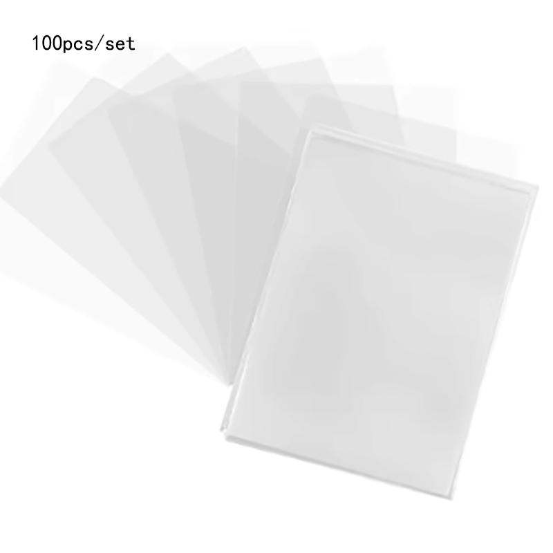 

100pcs/setProtective Sleeve Magic Board Game Transparent Storage Bags, Tarot Card Cover, Kids Toy Gift Accessories