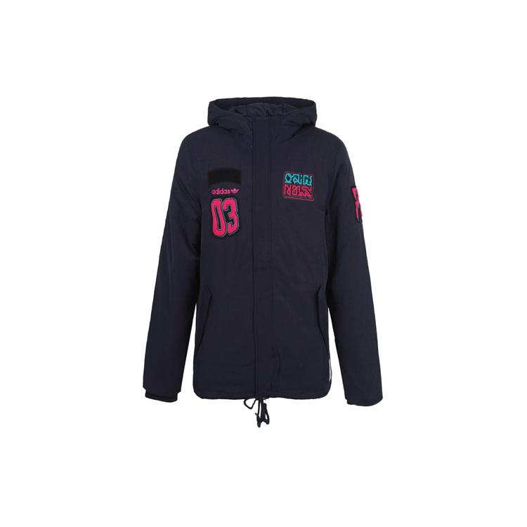 adidas originals Stay Warm Sports Down Jacket Navy Blue Men s CD1722 XL